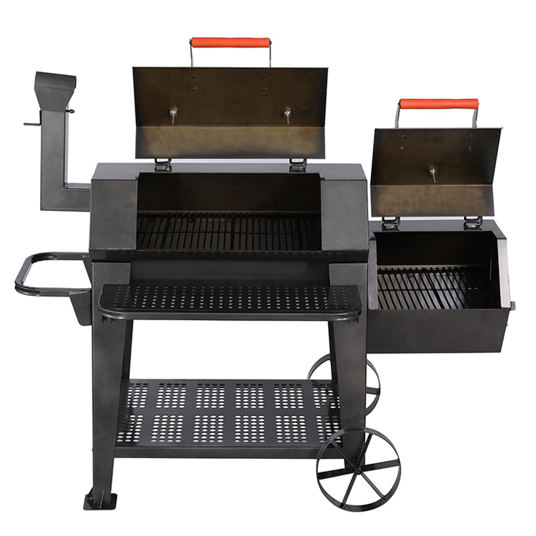 The principle of gas grill