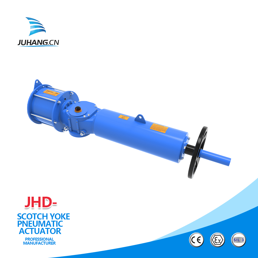 What are pneumatic actuators used in?