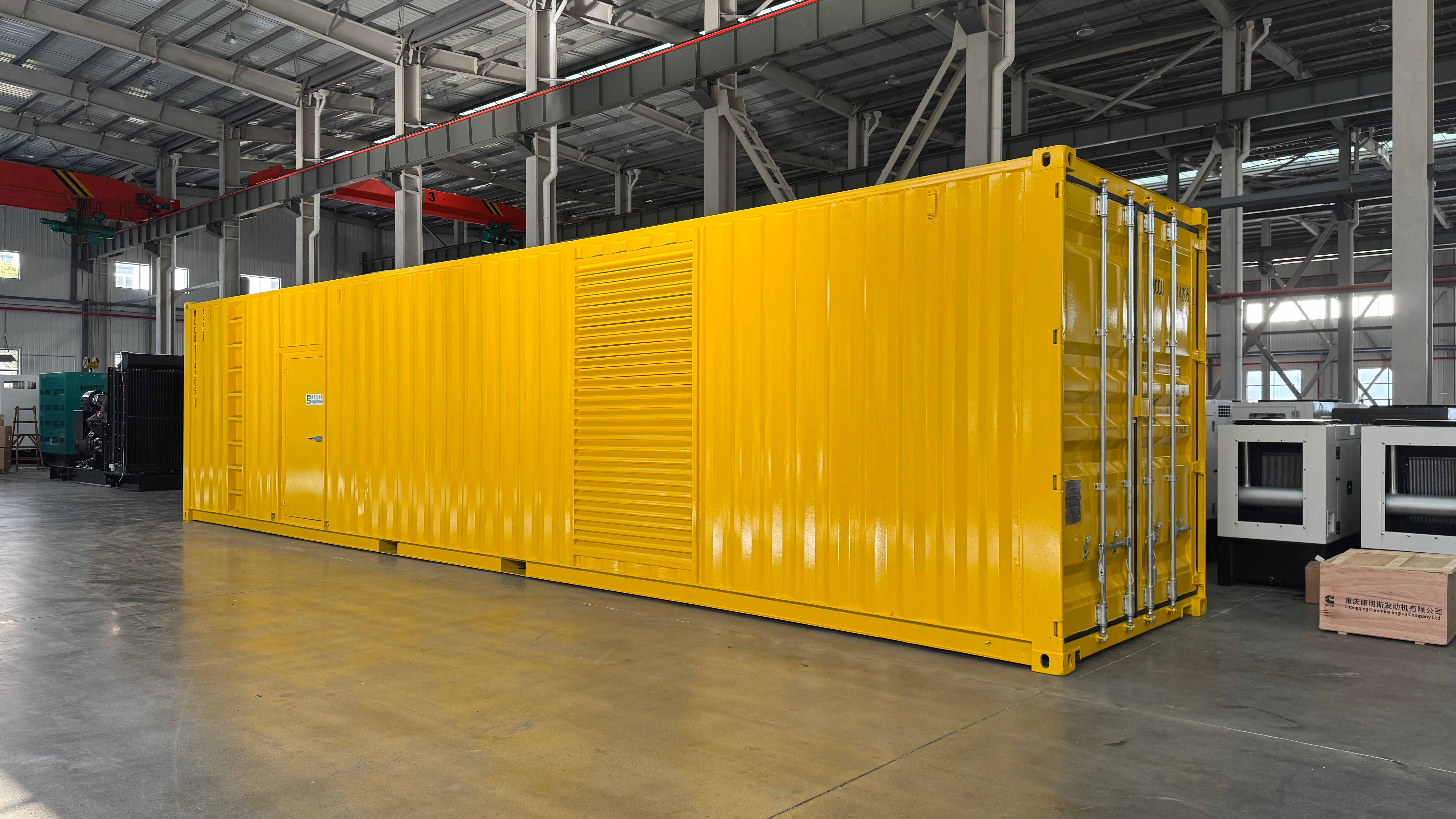 Containerized Generator Factory: Modular Manufacturing for On-Demand Power